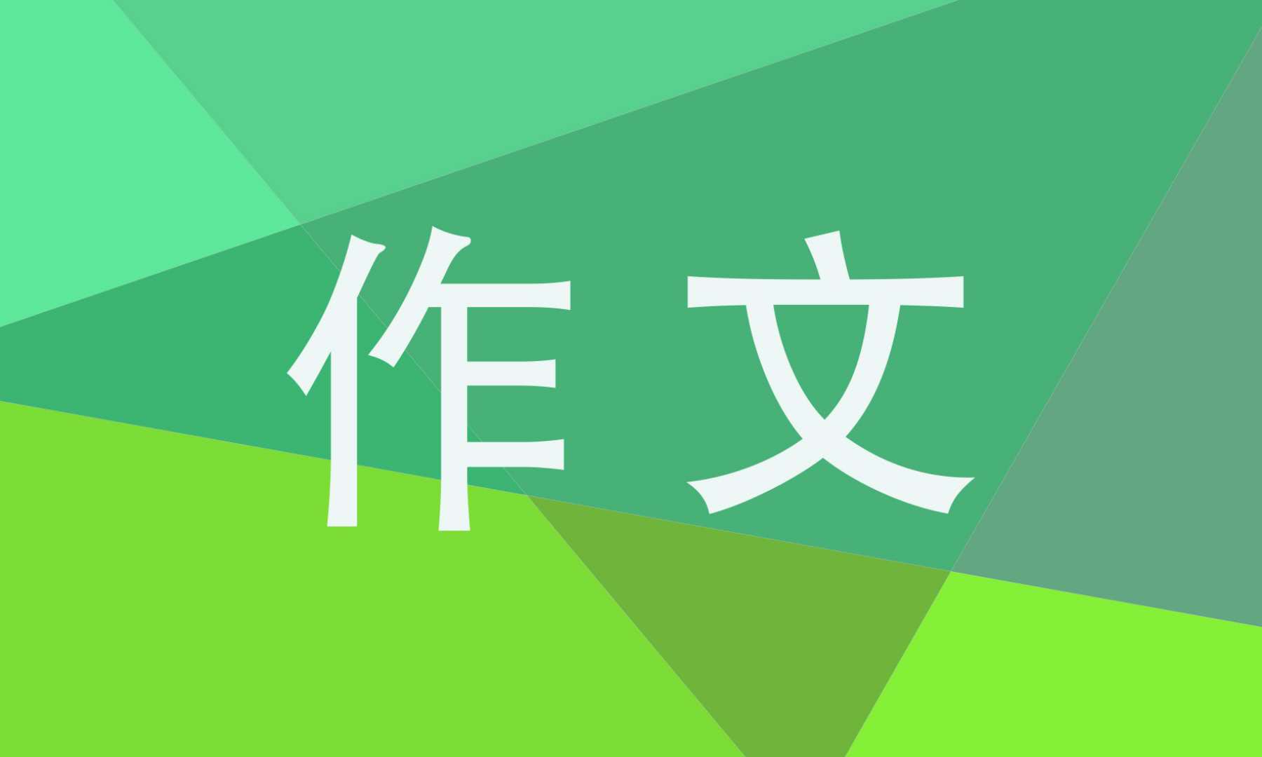 高三作文感动记叙文800字